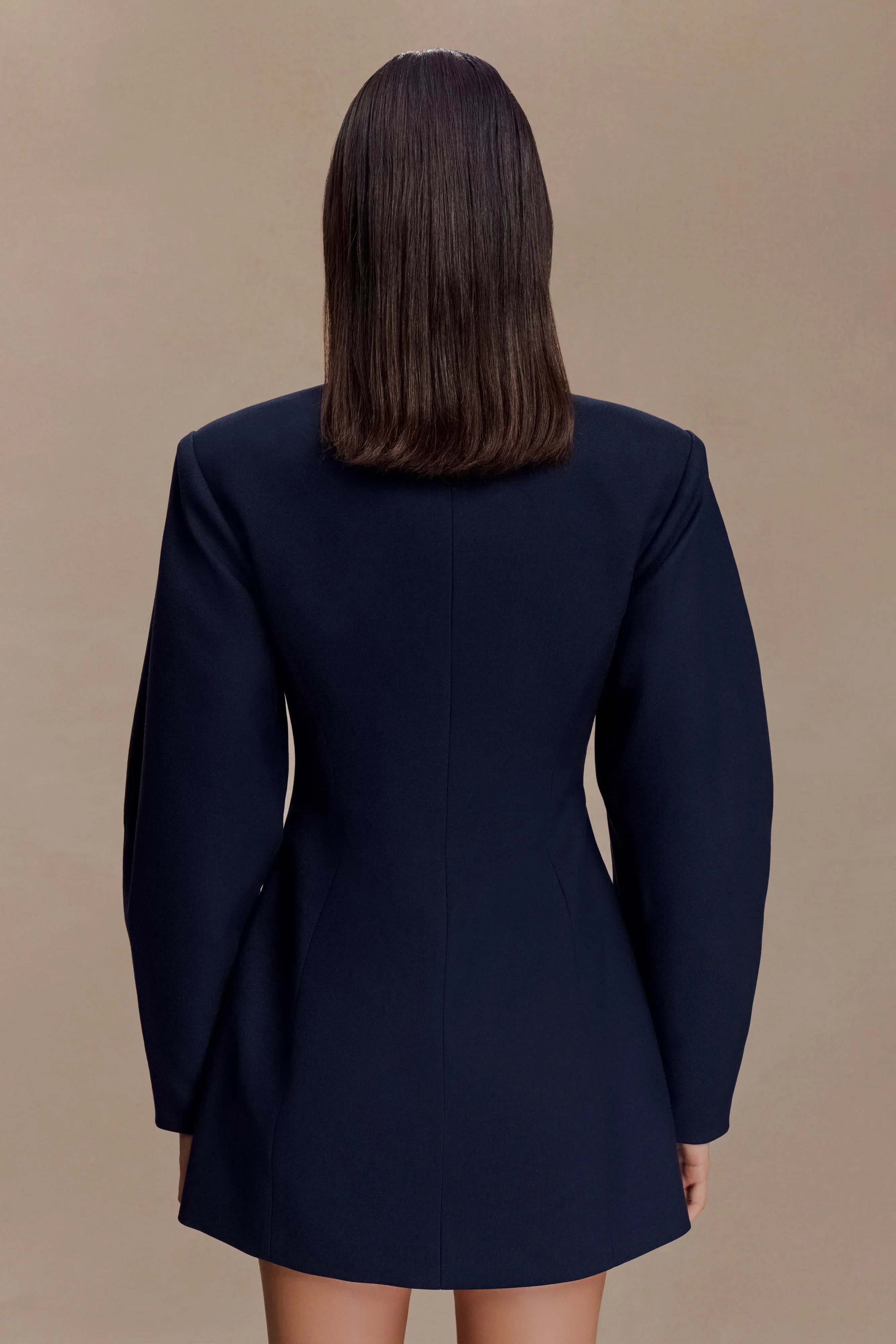Beatrice Blazer Mini Dress Navy