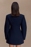 Beatrice Blazer Mini Dress Navy