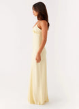 Elona Maxi Dress Baby Yellow
