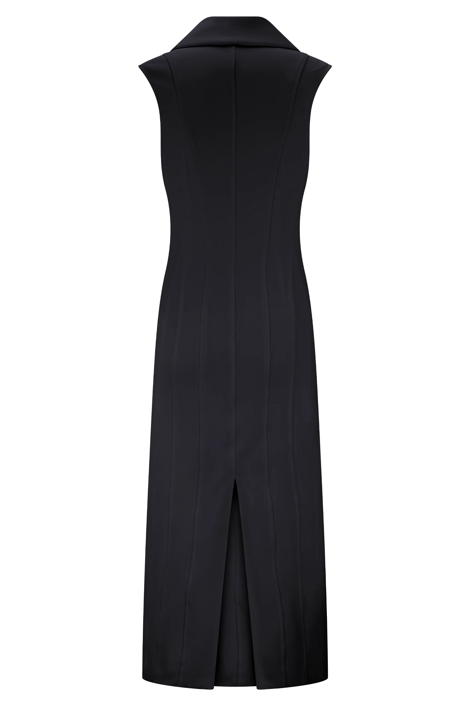 Keagan Sleeveless Midi Dress Black