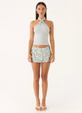 Amber Light Top Silver