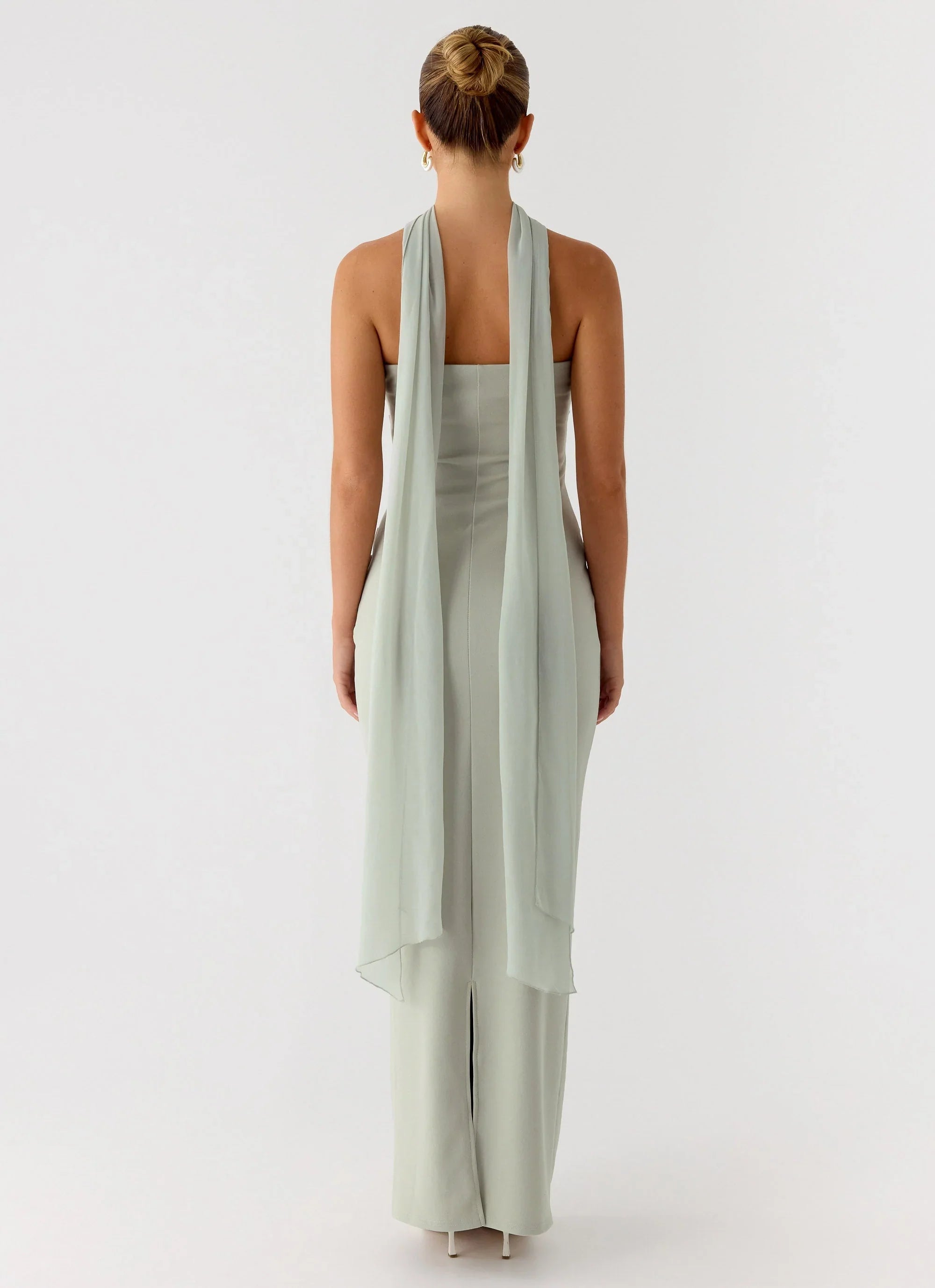 Libra Maxi Dress Pastel Sage