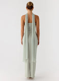 Libra Maxi Dress Pastel Sage
