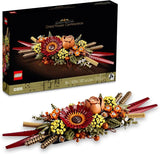 LEGO Icons Dried Flower Centerpiece Building Sets for Adults Ages 18 Years Fall Thanksgiving Decorations for Dinner Table or Mantel 10314