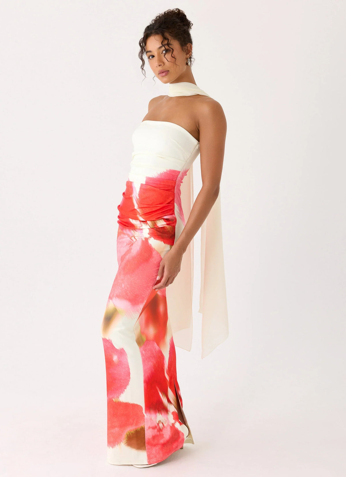 Libra Maxi Dress Porcelain Rose
