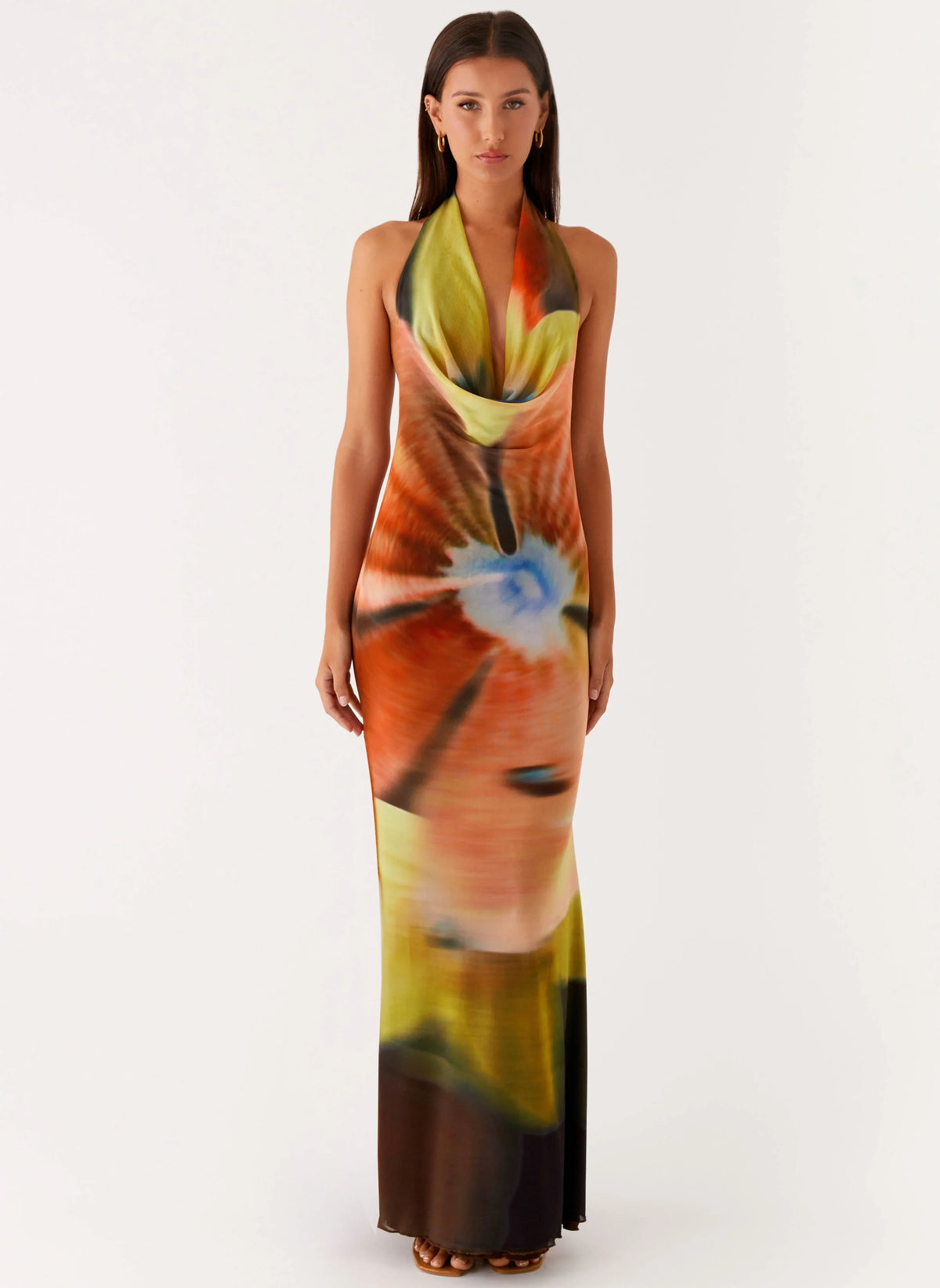 Raellia Maxi Dress Moody Floral