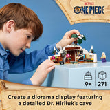 LEGO ONE PIECE Dr Hiriluks Hideout 75641 Building Toys for Boys Girls Ages 9 Playset for Pretend Play Chopper Minifigure 271 pieces Gift for Birthdays