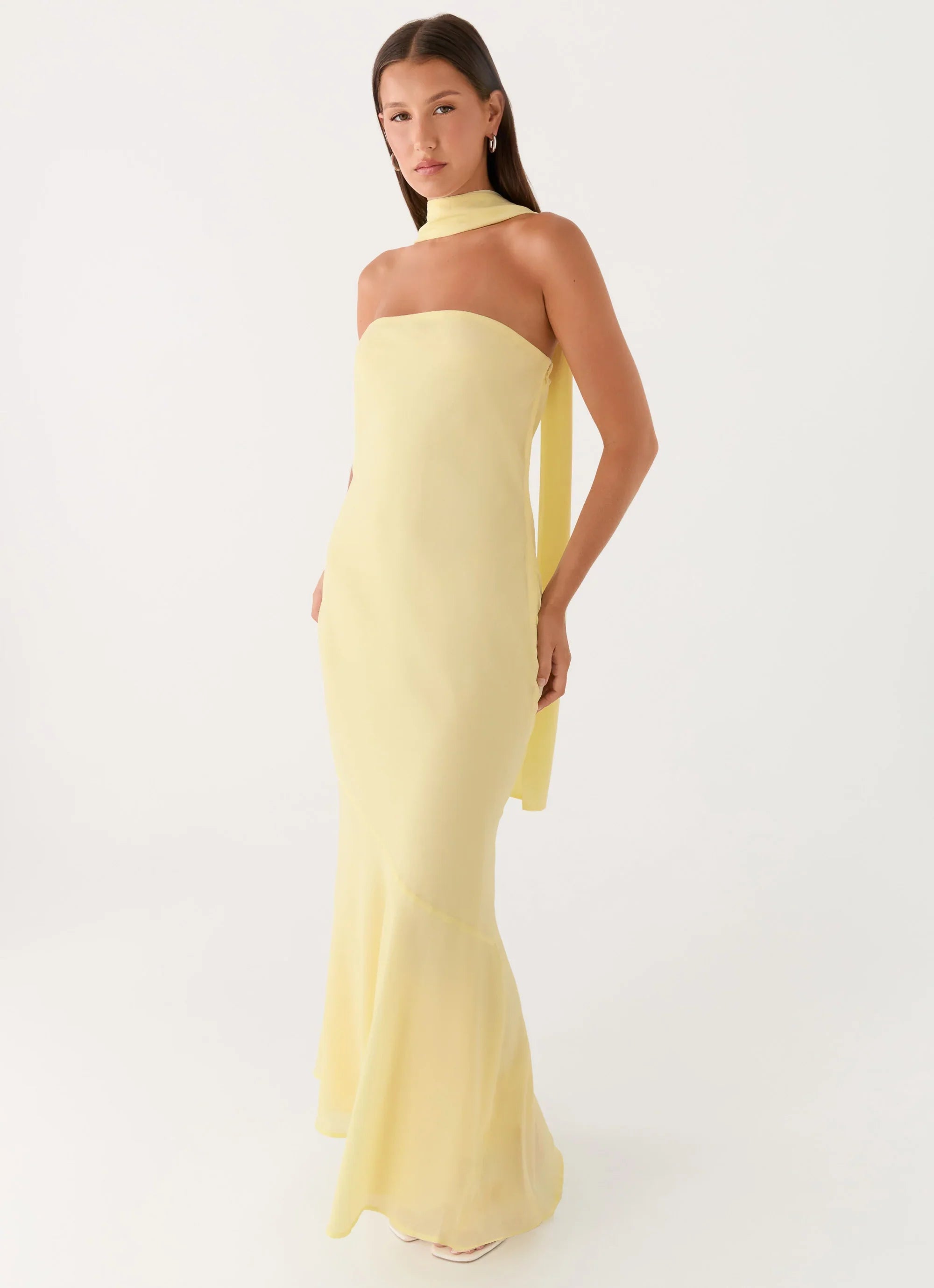 Under The Pagoda Maxi Dress Yellow