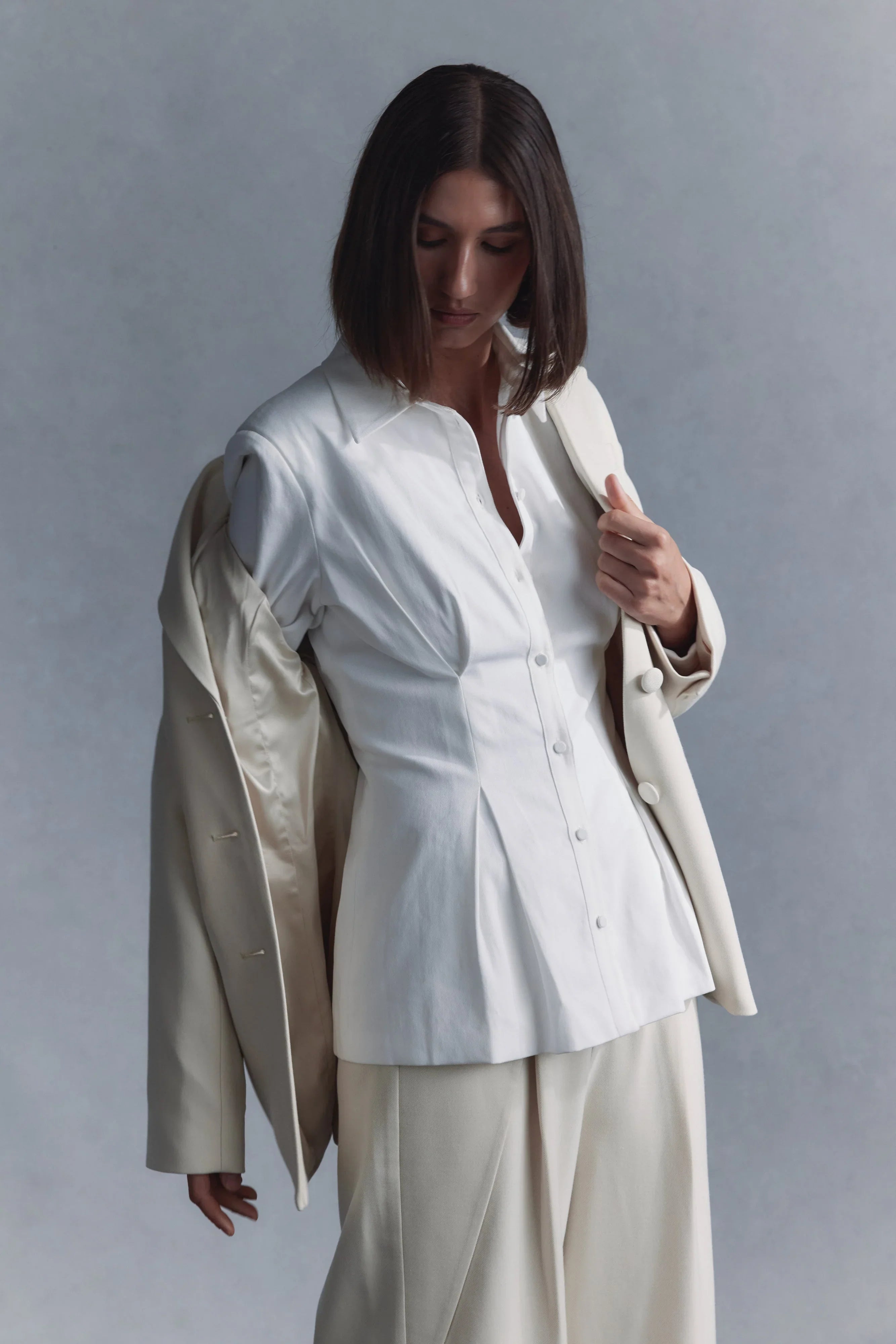 Rhia Oversized Shirt White