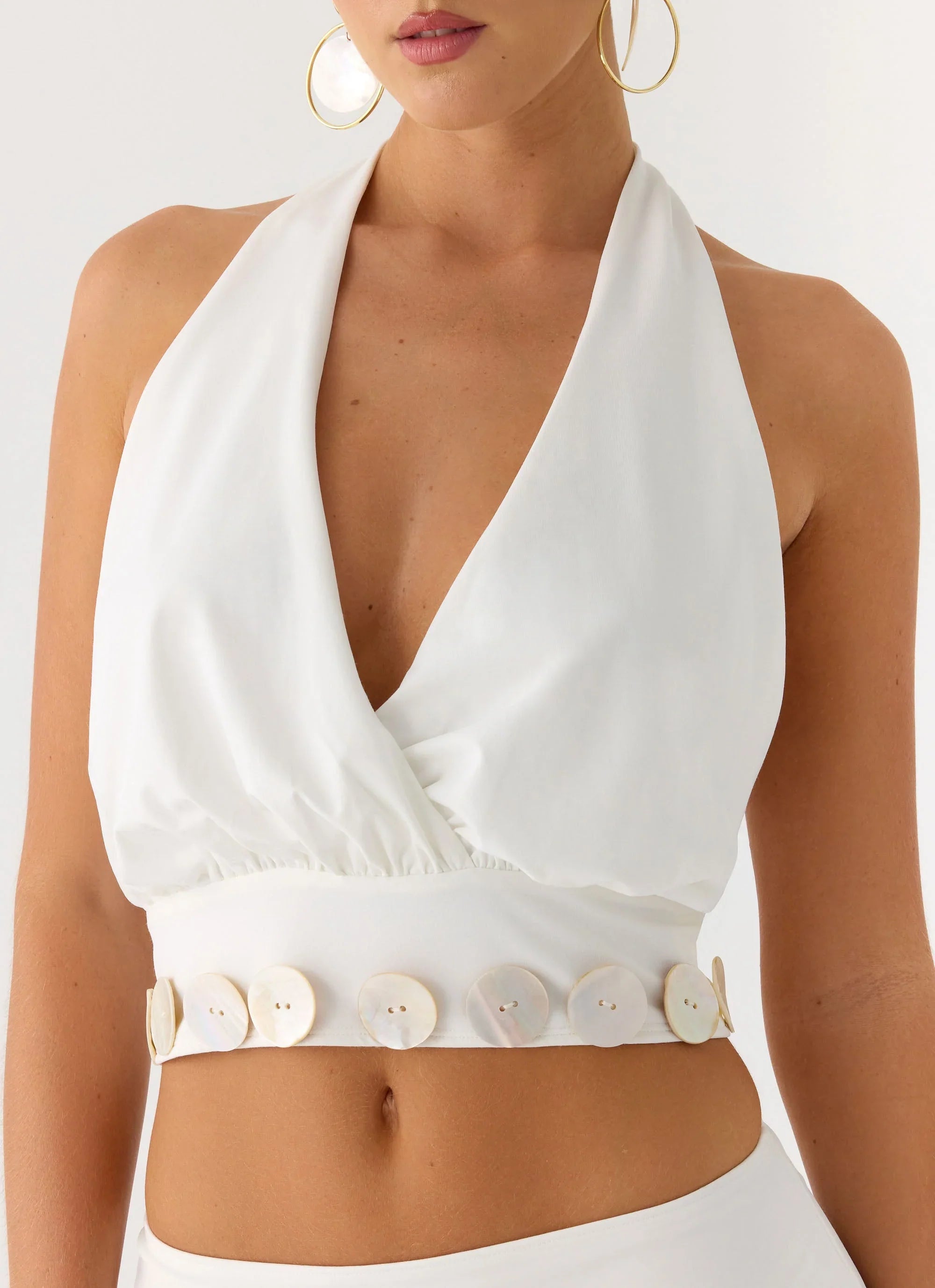 Ignite It Button Top White