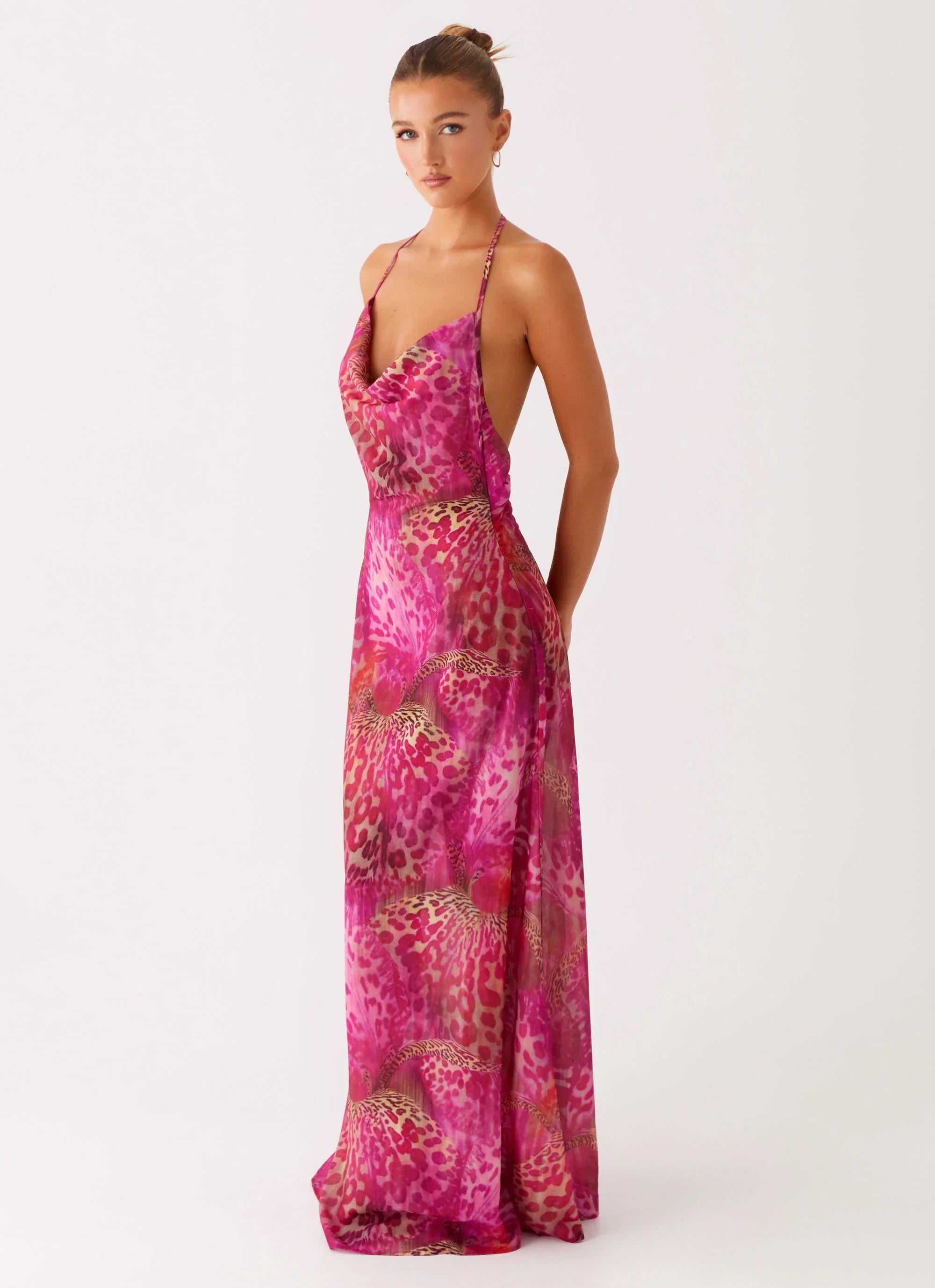 Fantasy Maxi Dress Lavender Lagoon