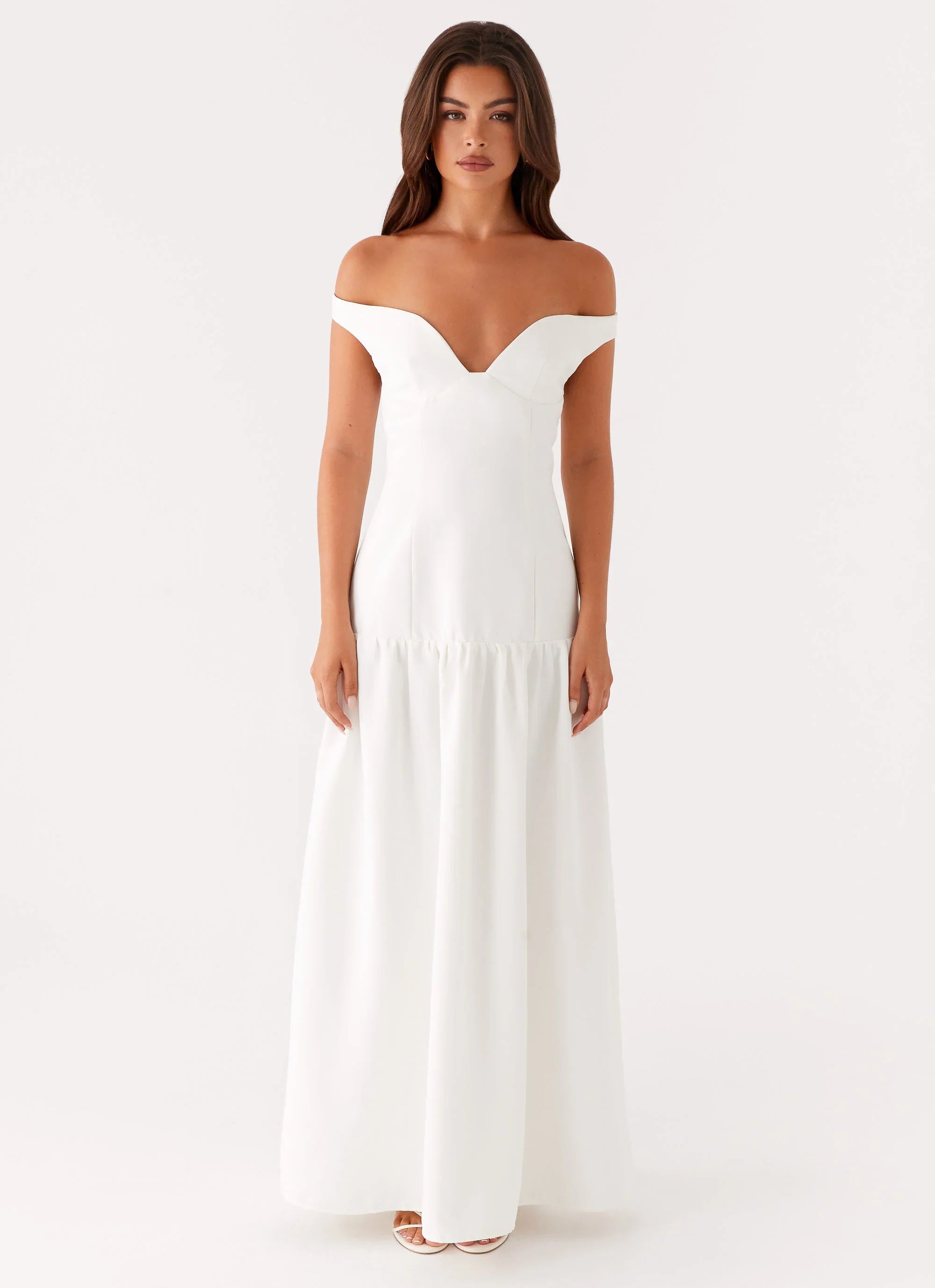 Basel Maxi Dress White