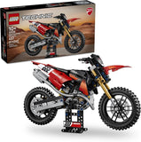 LEGO Technic Ducati Desmo450 MX Factory Motorcycle 42238 Building Toys for Boys Girls Ages 10 Dirt Bike Toy for Display W Stand Bedroom or Desk Decor 457 pieces Gift Idea