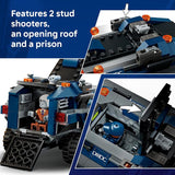 LEGO Marvel Spider Man Prison Transport Chase Super Hero Building Toy for Boys Girls Ages 8 Includes 4 Minifigures Spider Man Toy for Fans Gift for Birthdays 76349