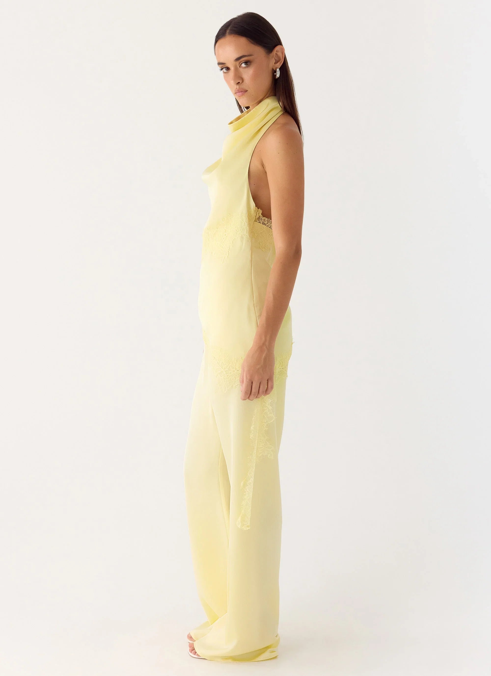 Emilee Cowl Top Yellow