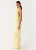Emilee Cowl Top Yellow