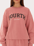 Pink Fourth Branded Sweatshirt