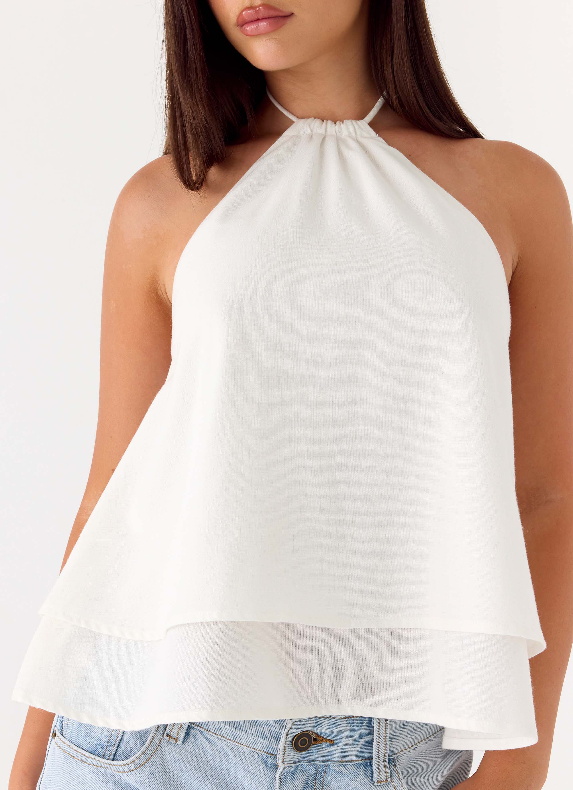 Nerina Top White