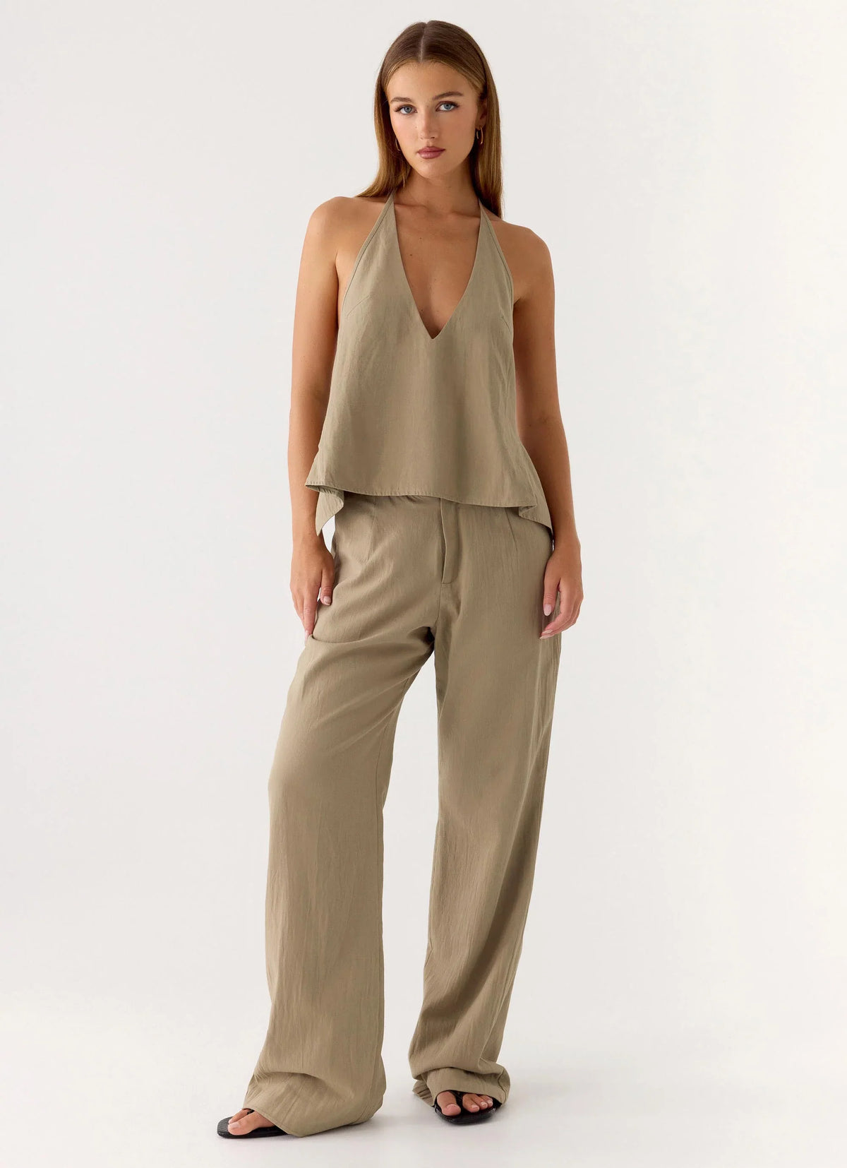 Josephina Pant Sand Brown