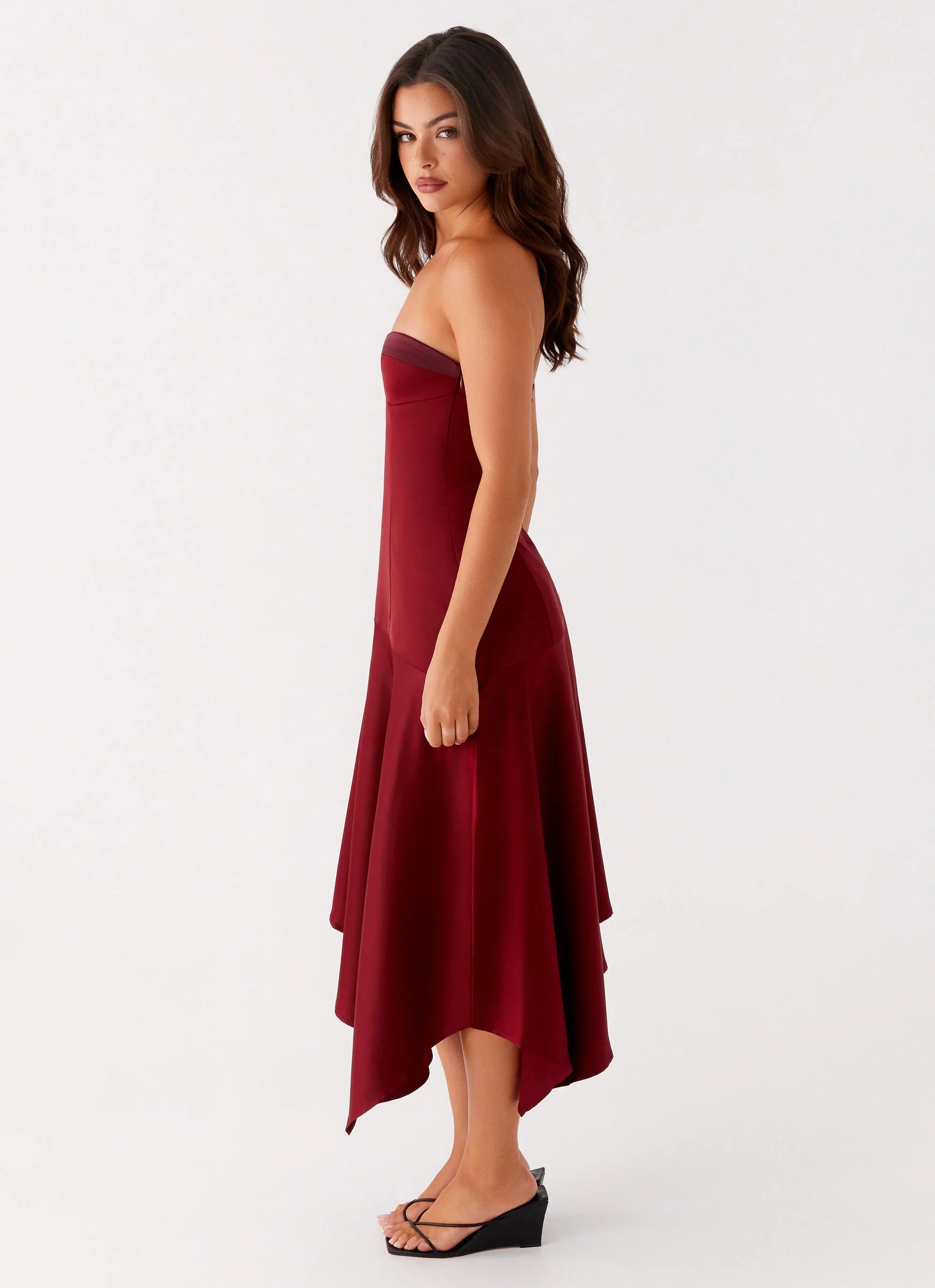 Matisse Midi Dress Red