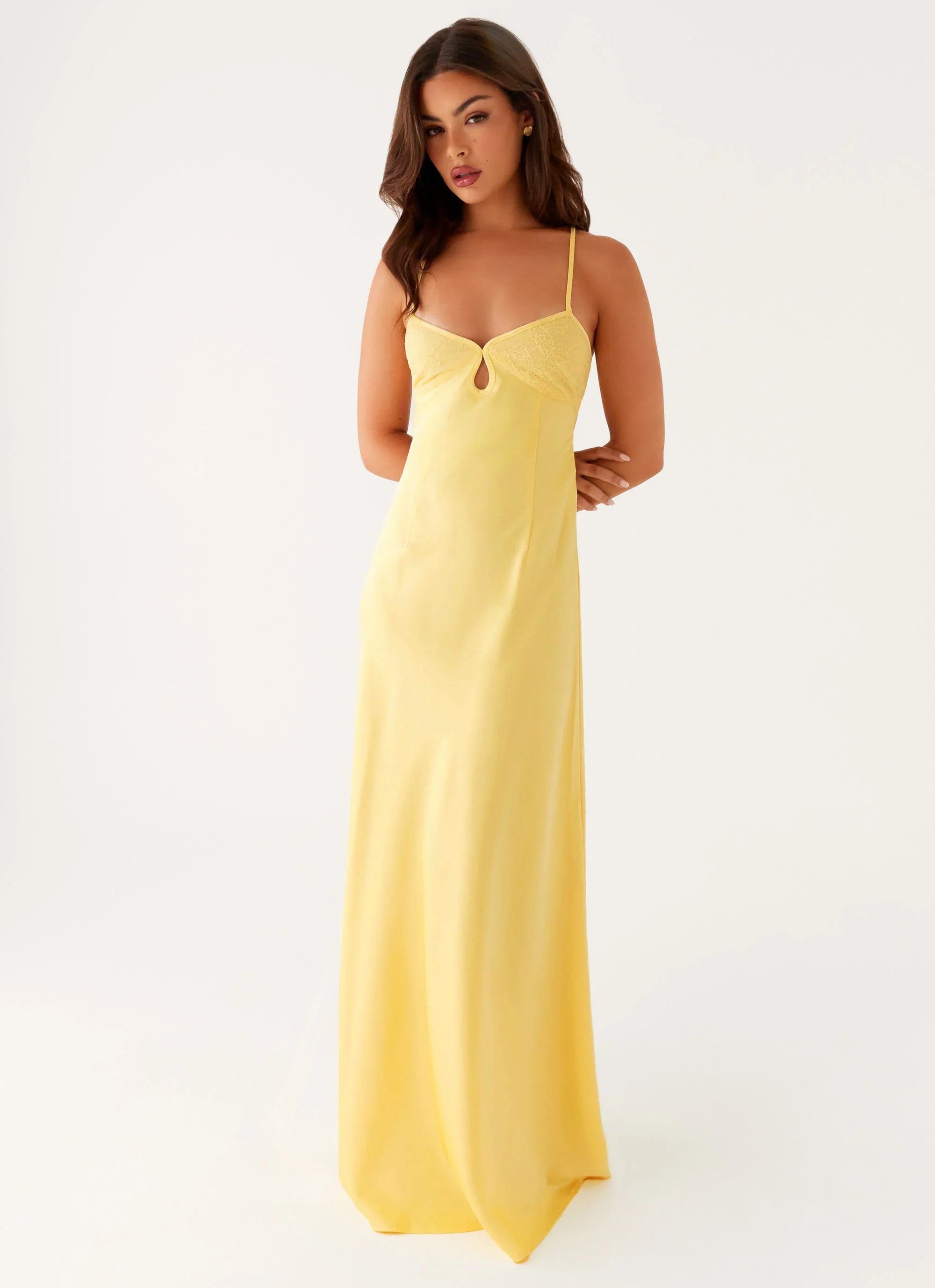 Joanie Maxi Dress Yellow