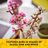 LEGO Cherry Blossom Building Toy for Kids Girls Boys Ages 8 Artificial Cherry Blossom Decor for Home Display Creative Gift Idea for Plant Flower Lovers 40725