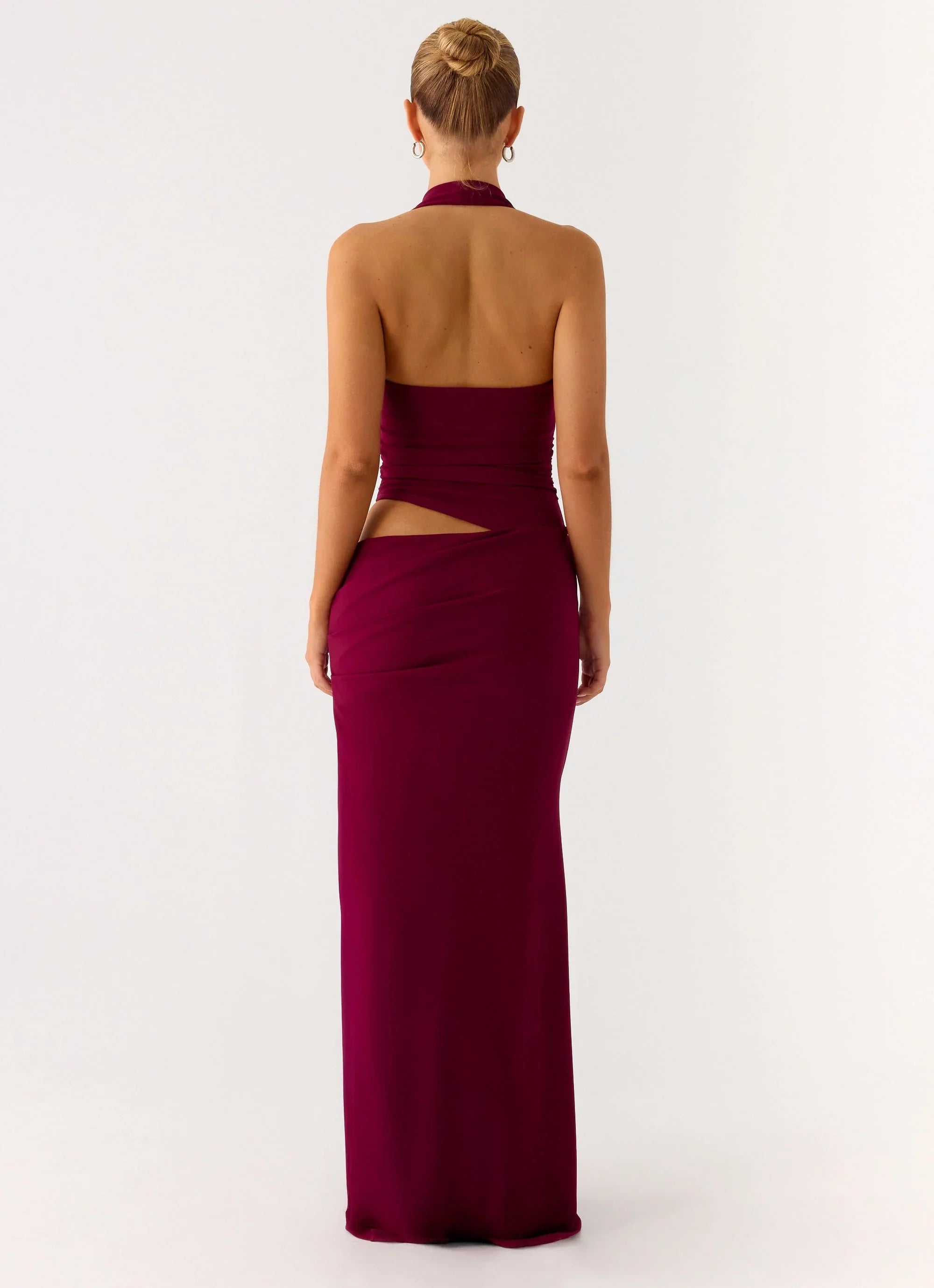 Almost Love Maxi Dress Plum