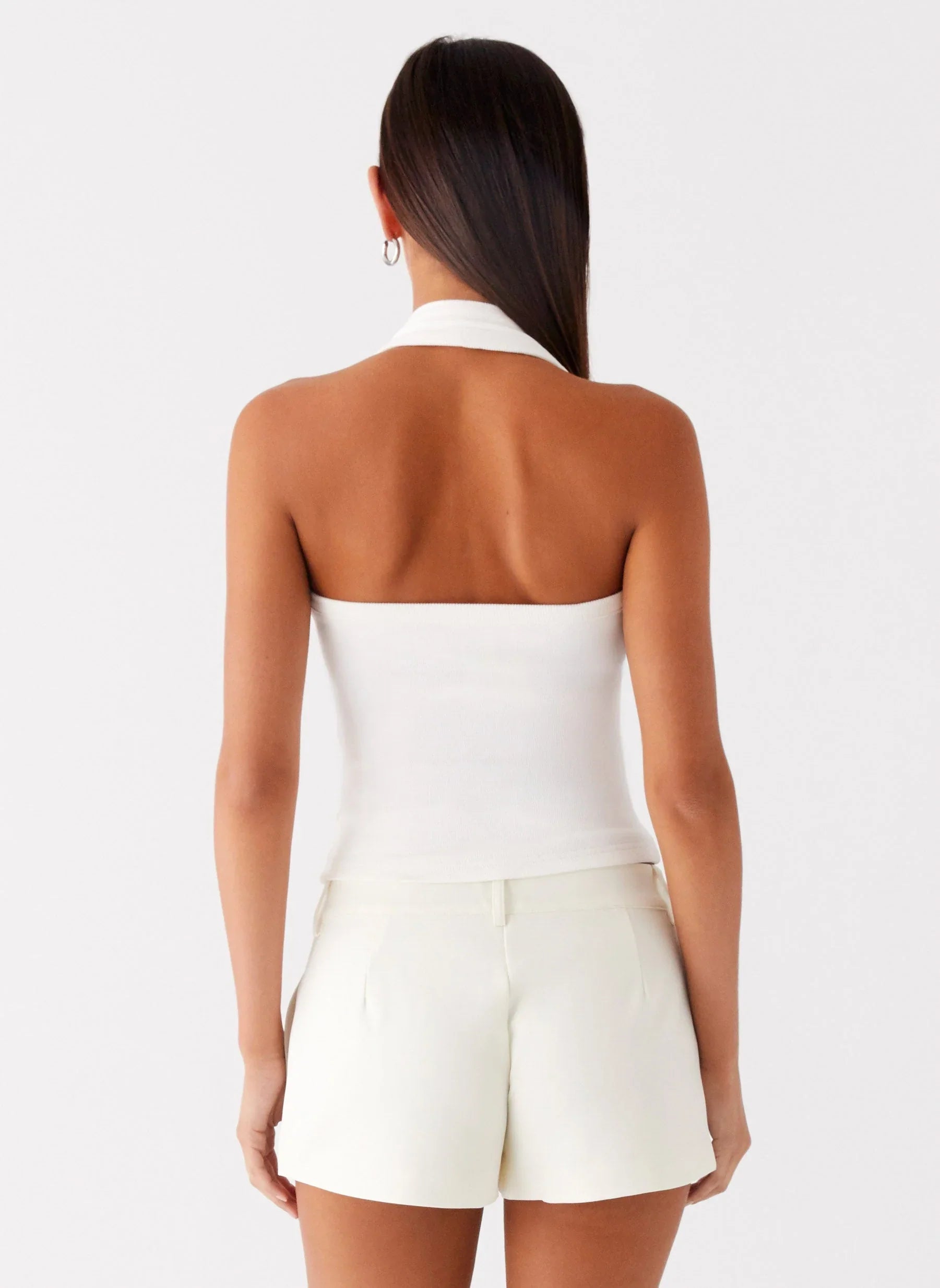 Oslo Mini Shorts Ivory