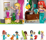 LEGO Disney Princess Castle Royal Pets Kids Toy Pretend Play Building Set for Girls and Boys Ages 6 Includes Ariel Rapunzel Jasmine Moana and Mulan Gift Idea for Birthdays 43267