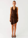 Colt Mini Dress Chocolate