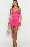 Honey Hot Pink Mini Dress