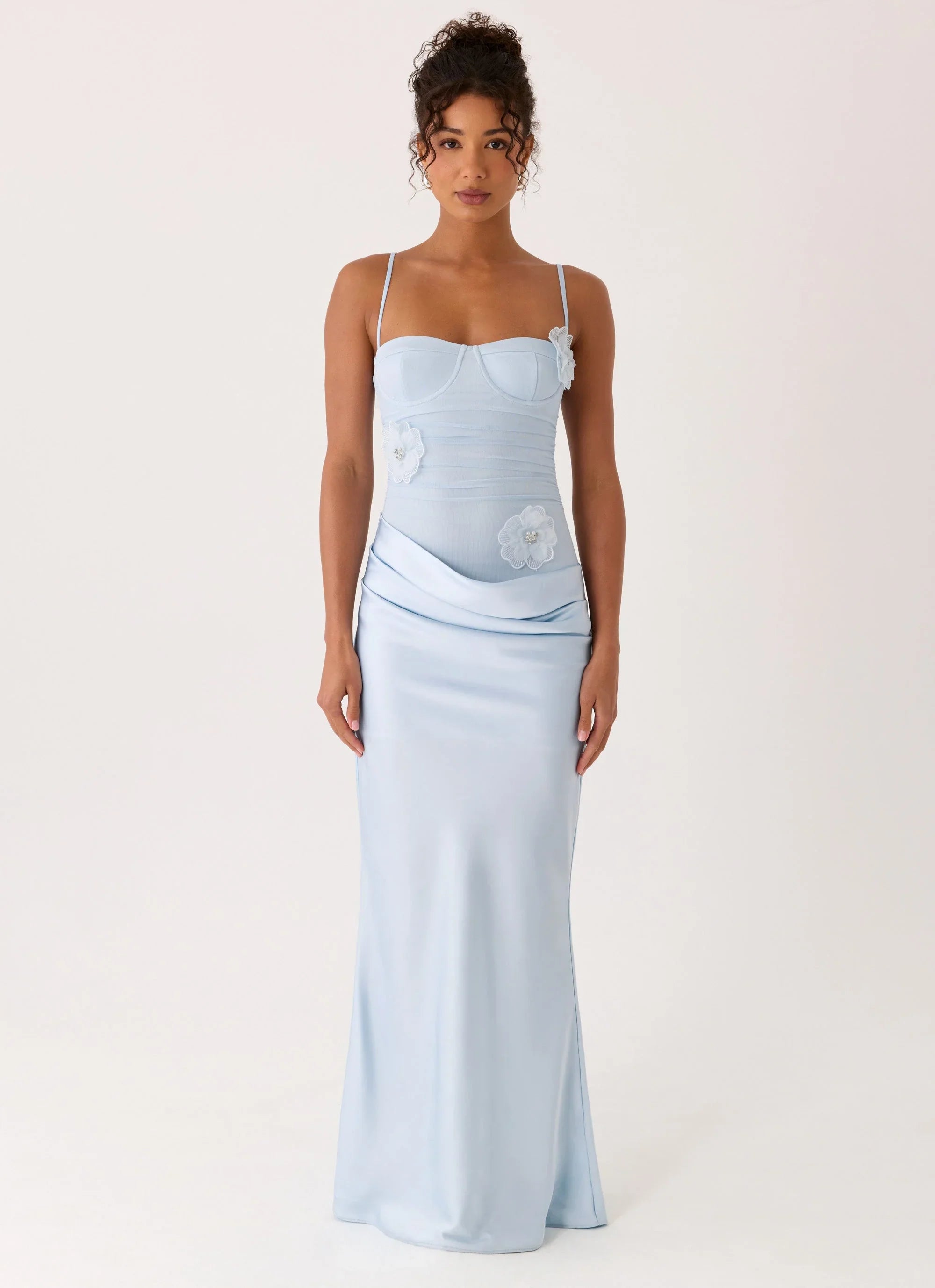 Peasella Maxi Dress Blue