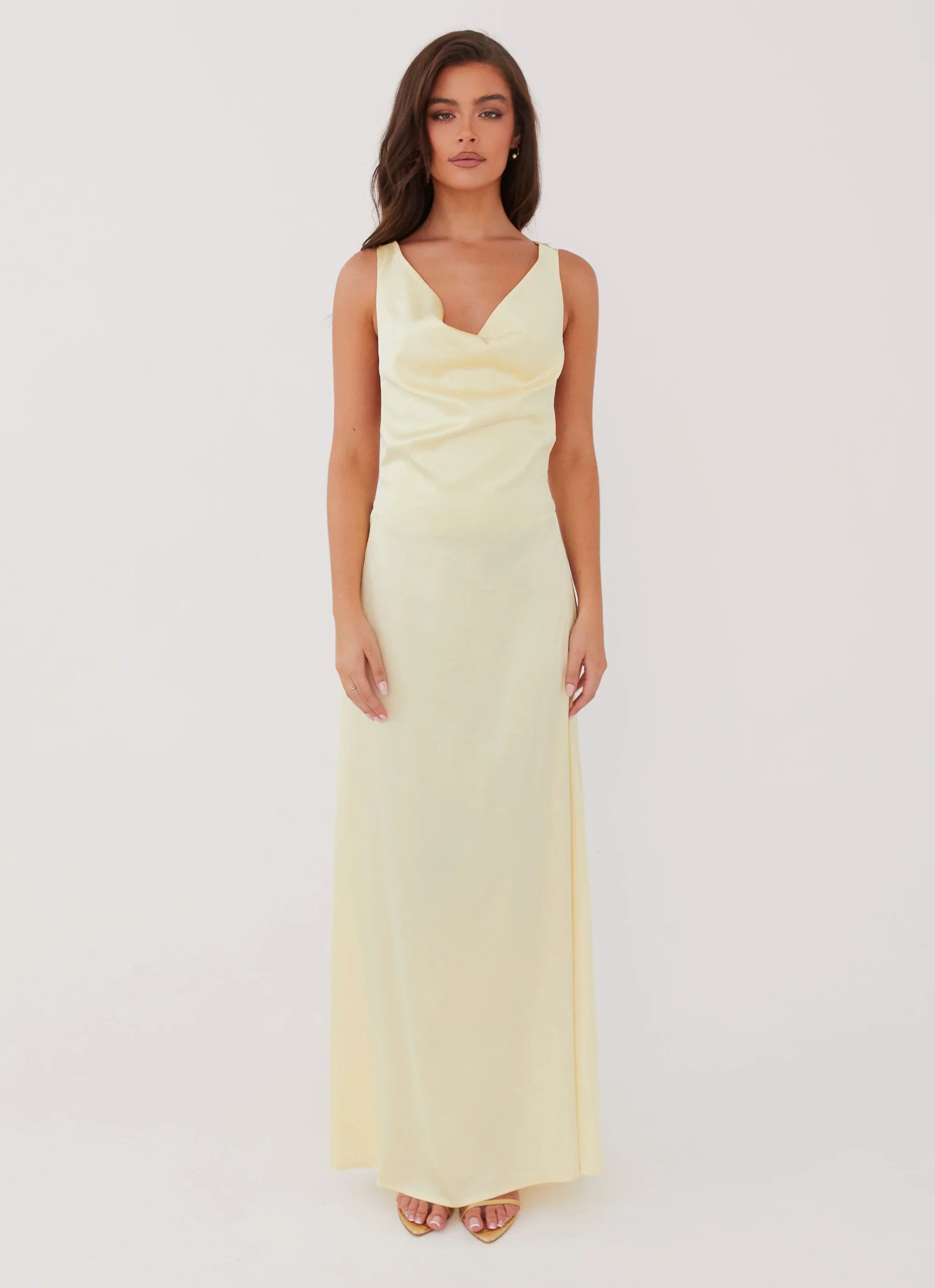 Musa Maxi Dress Lemon