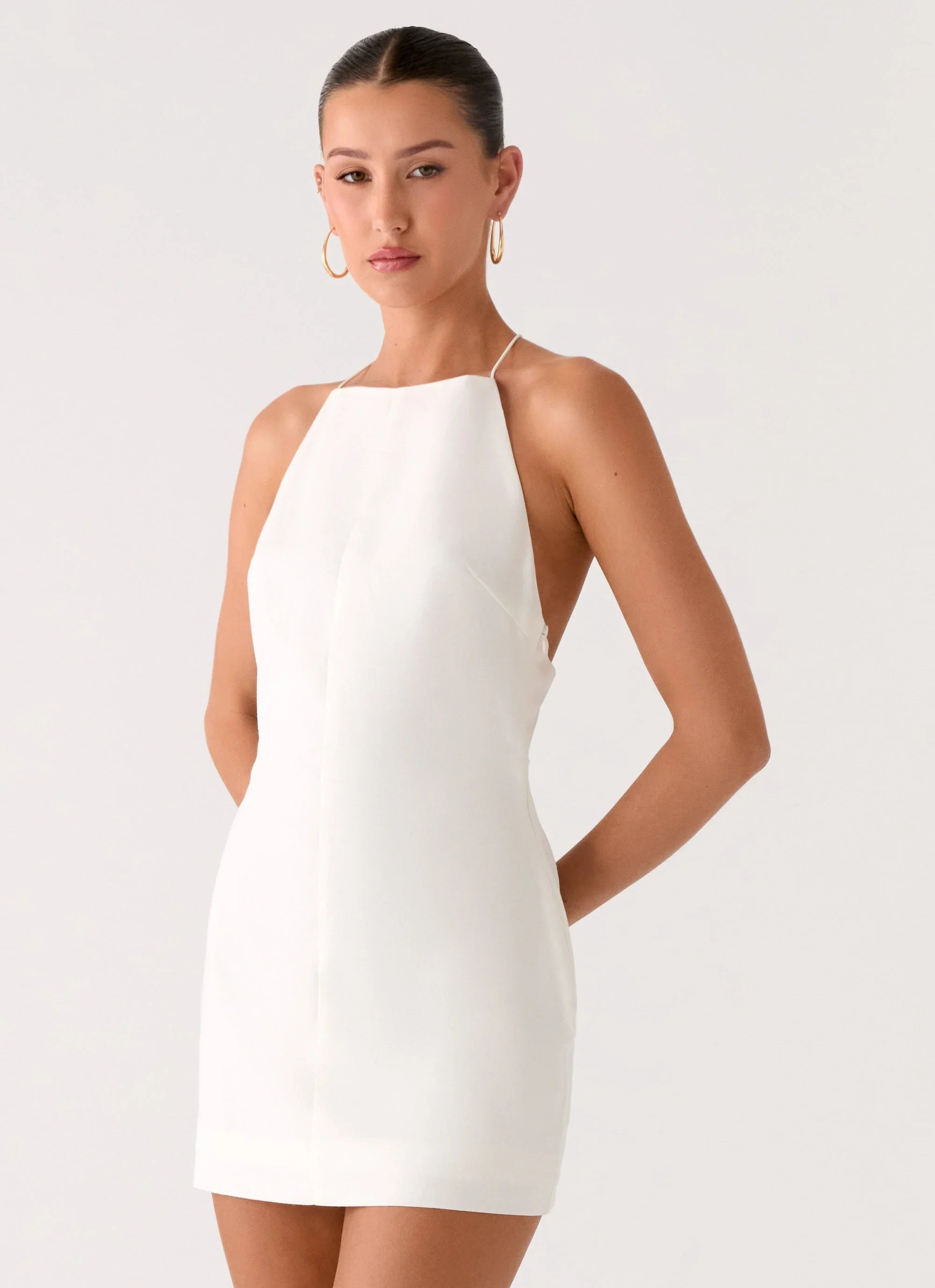 Again And Again Mini Dress Ivory