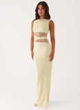 Karma Maxi Dress Yellow