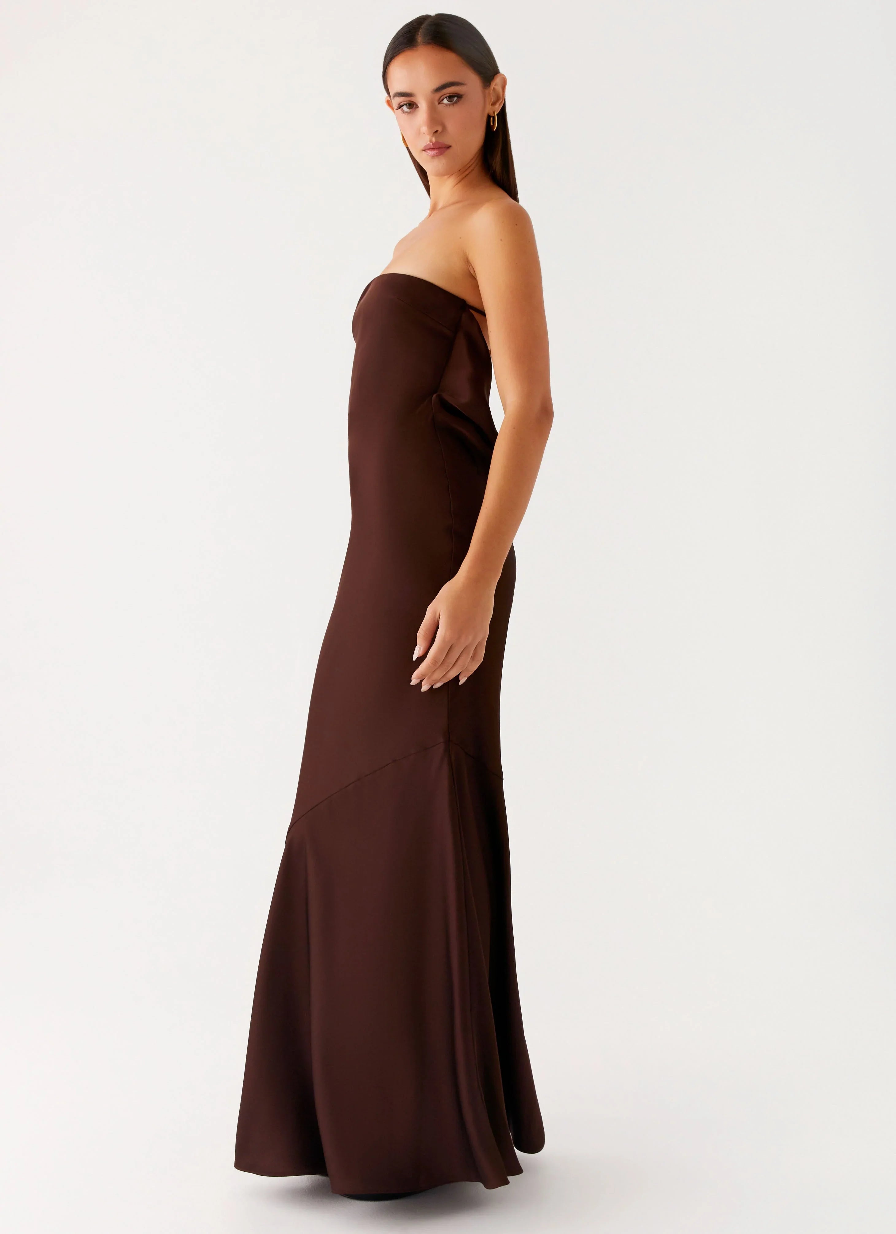 Endless Nights Maxi Dress Chocolate