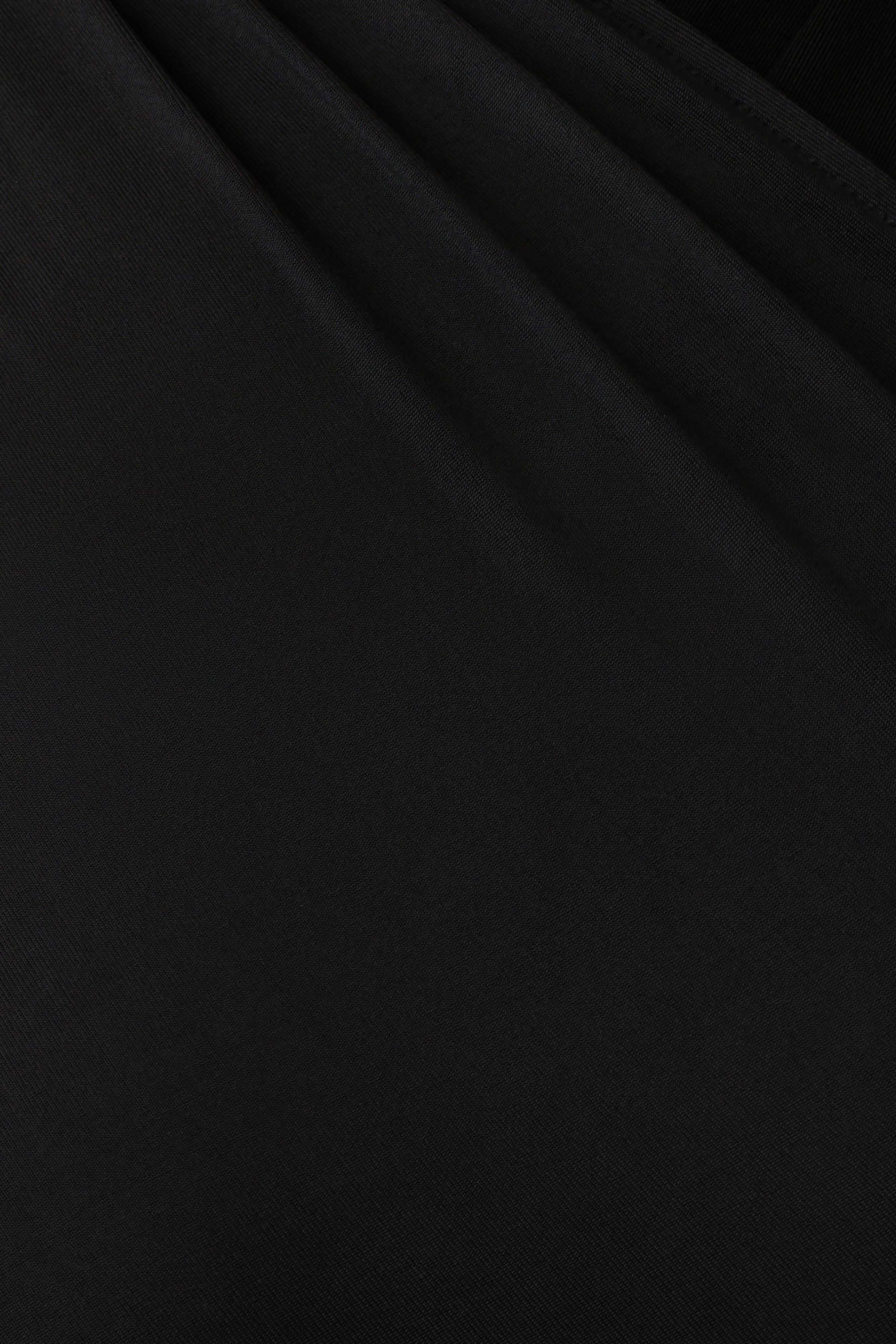 Junie Shortsleeve Cross Over Bodysuit Black
