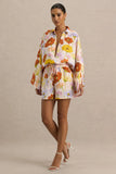 Sovran Bright Floral Print Shorts