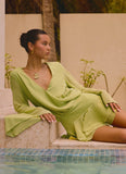 Solo In Soho Mini Dress Lime