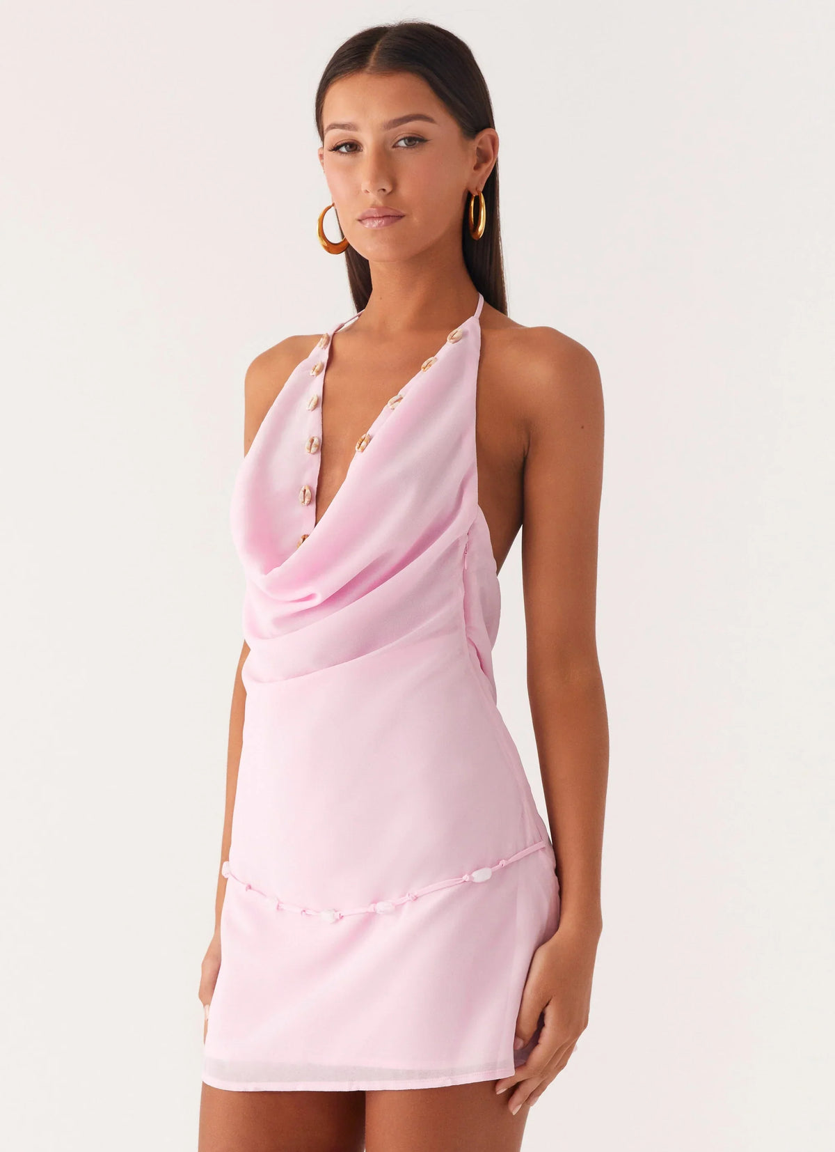 Just for Love Mini Dress Baby Pink