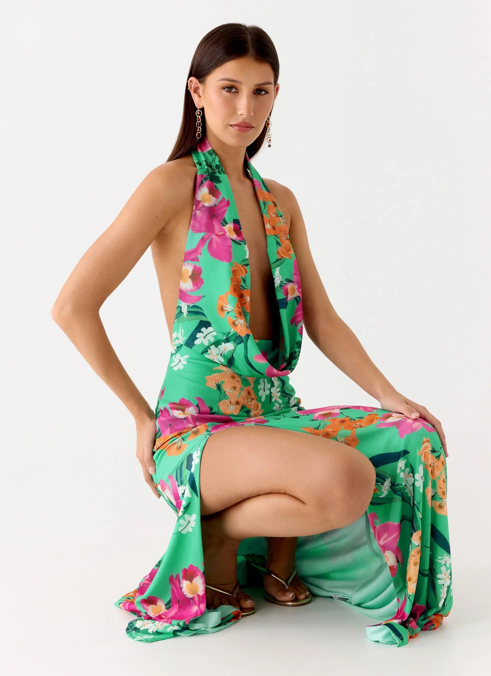Zoriana Maxi Dress Jungle Bloom