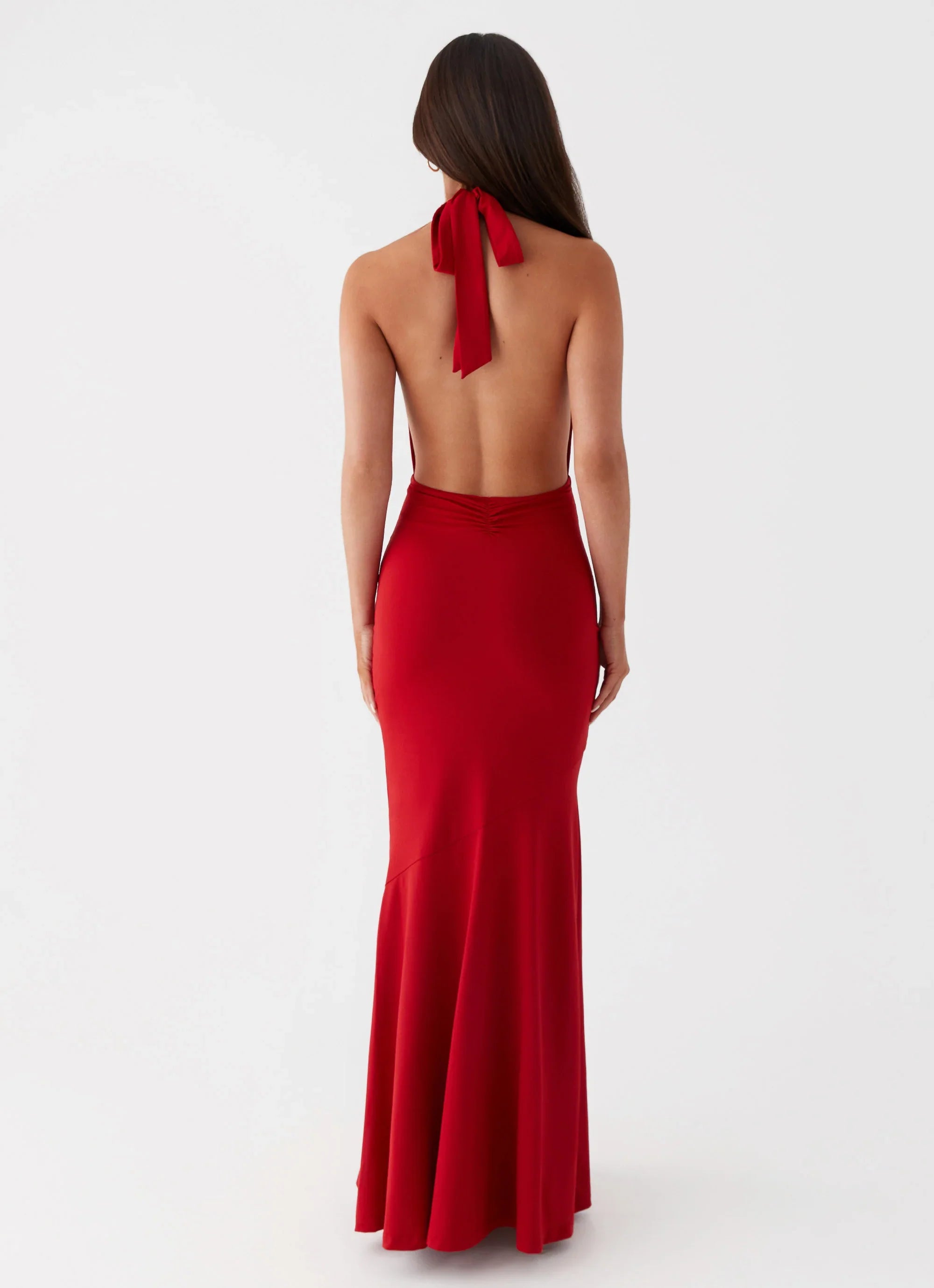 Eliza Rose Maxi Dress Red