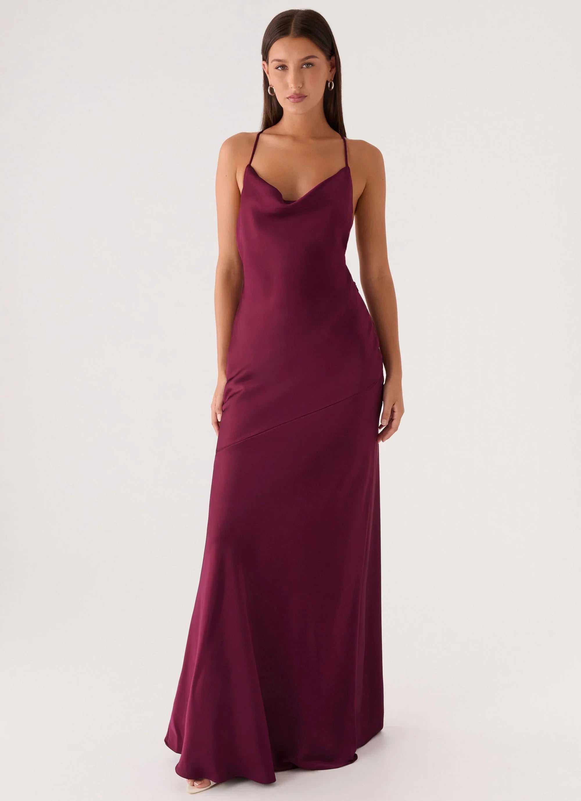 Tiano Maxi Dress Plum