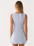 Lucky Charm Mini Dress Blue
