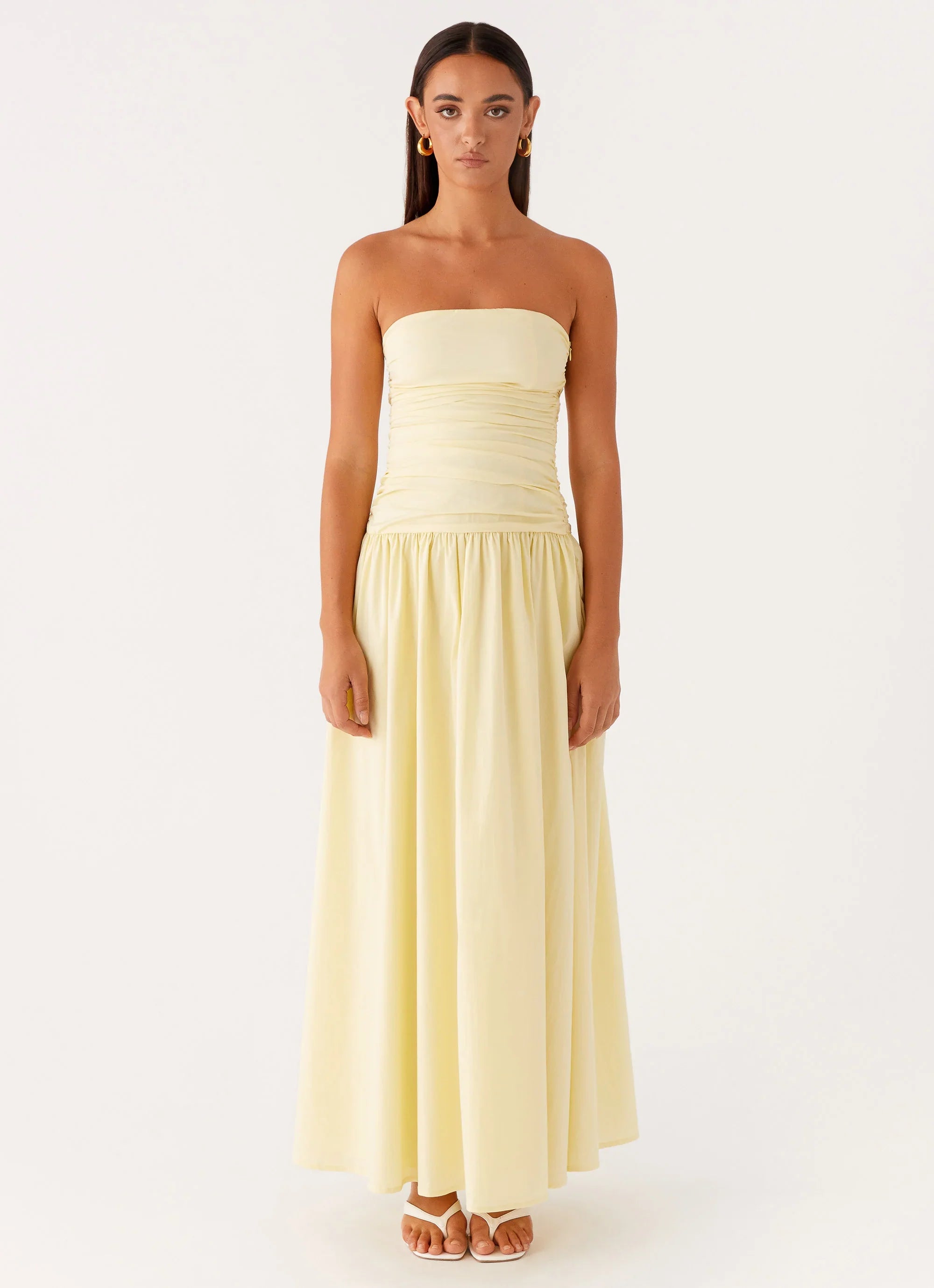 Carmel Maxi Dress Yellow