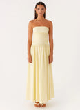 Carmel Maxi Dress Yellow