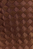 Cordia Satin Mini Skirt Chocolate