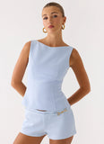 Lulita Top Blue