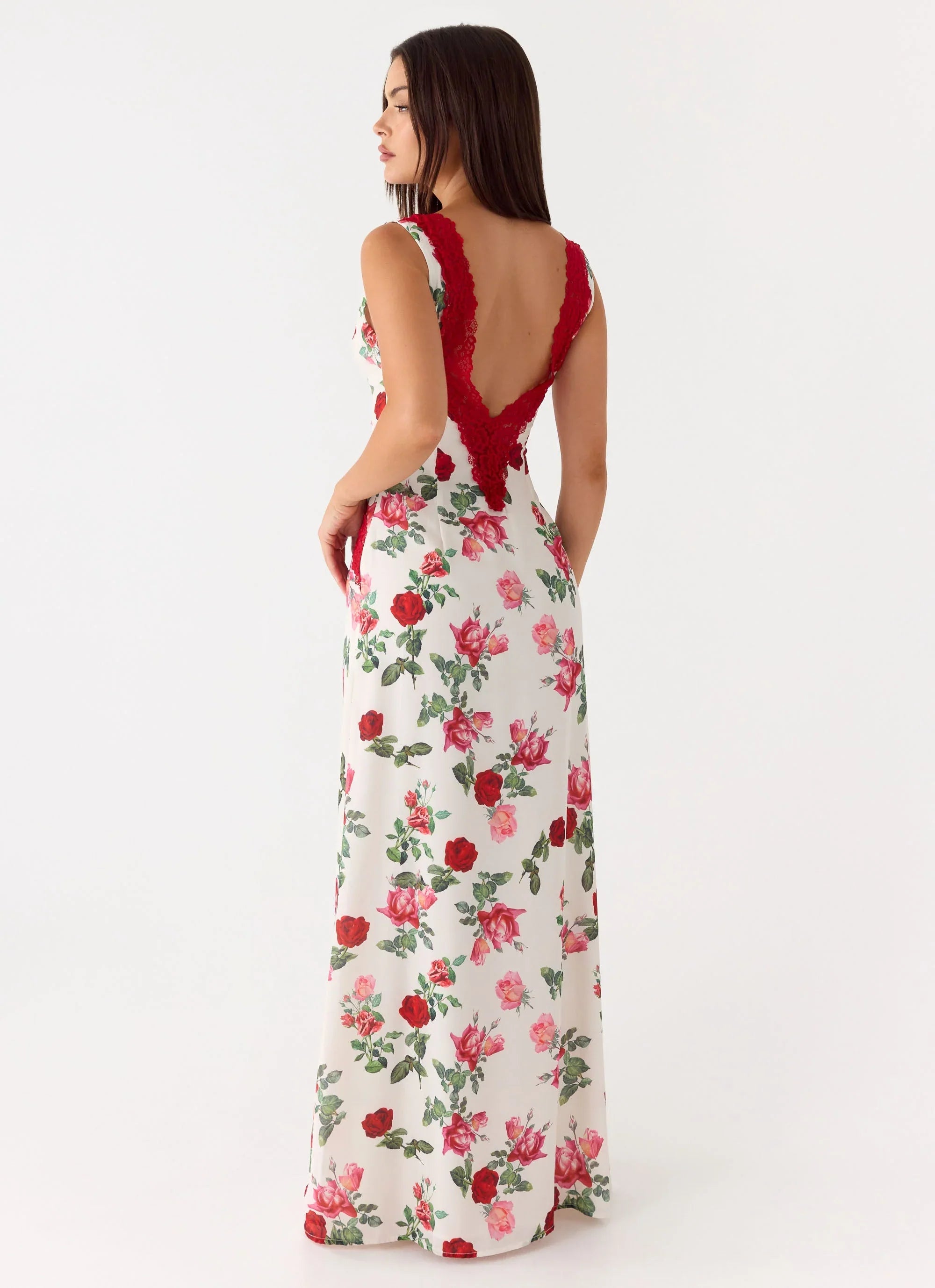 Aoifie Maxi Dress Ivory Bloom