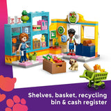 LEGO Friends Heartlake City Convenience Store Building Toy for Girls Boys Pretend Play Set for Kids Ages 5 W Autumn Zac Minidolls 1 Toy Dog Accessories Gift Idea for Birthdays 42680